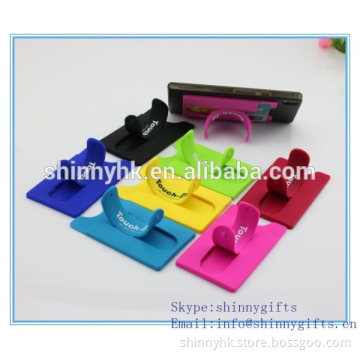2014 new Universal Foldable Mini Cell Phone Stand Holder for iPhone microfiber mobile phone stand